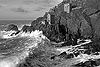 storm wave cornwall