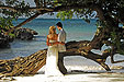 Cornish wedding couple in Cuba