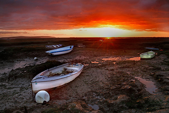 beaulieu river sunrise